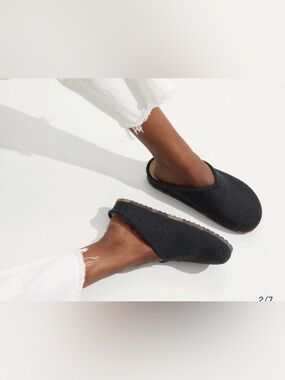Rothy’s The Casual Clog Soft Black Size 7